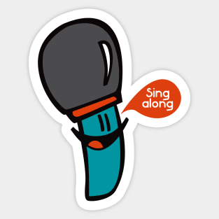 Sing Along Sticker